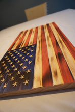 Load image into Gallery viewer, Rustic American Flag