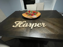 Load image into Gallery viewer, Wooden Name Cutout for Nursery