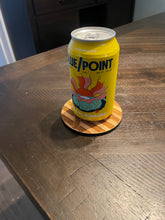 Load image into Gallery viewer, American Flag Baseball Coaster Set