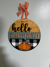 Load image into Gallery viewer, Hello Pumpkin 14” Round